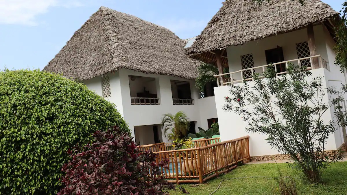 family vacation villa Diani Beach